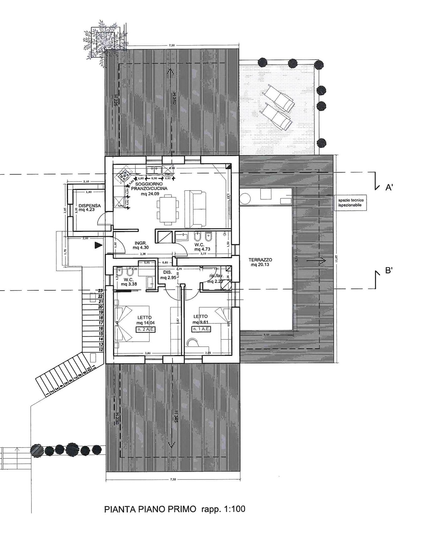 Villa B_Piano Primo